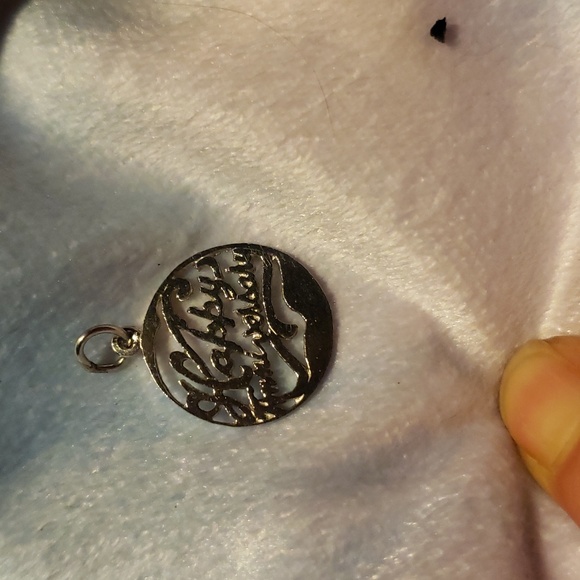 Happy Anniversary sterling silver charm - Picture 1 of 2